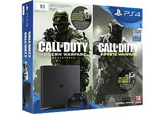 SONY PlayStation 4 1TB + Call Of Duty: Modern Warfare Remastered és Call Of Duty: Infinite Warfare