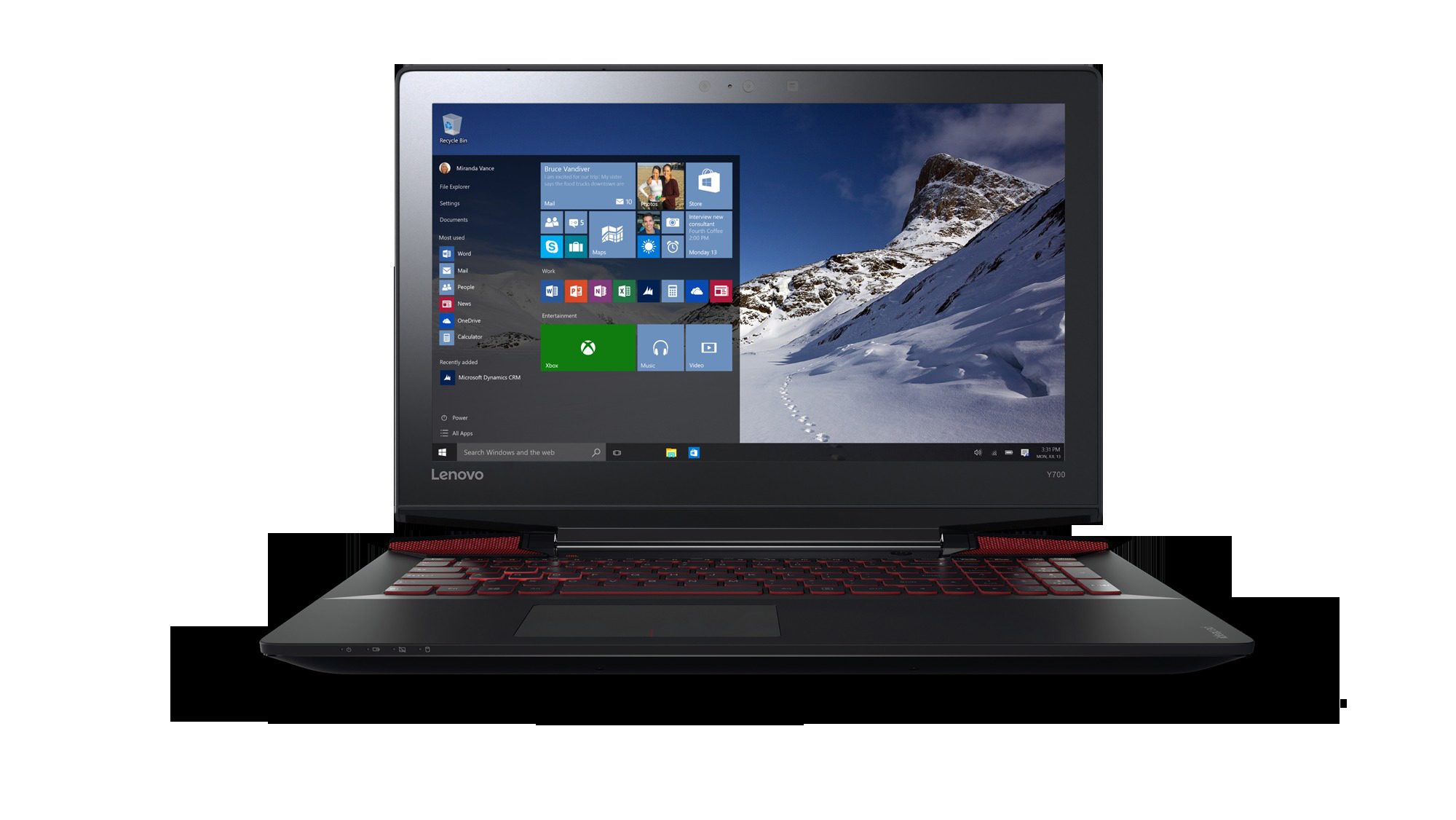 LENOVO IdeaPad Y700 - 15,6 Zoll - Intel® Core™ i5 i5-6300HQ - 8 GB - 1 TB - NVIDIA GeForce® GTX 960 - Windows 10 (64 Bit)