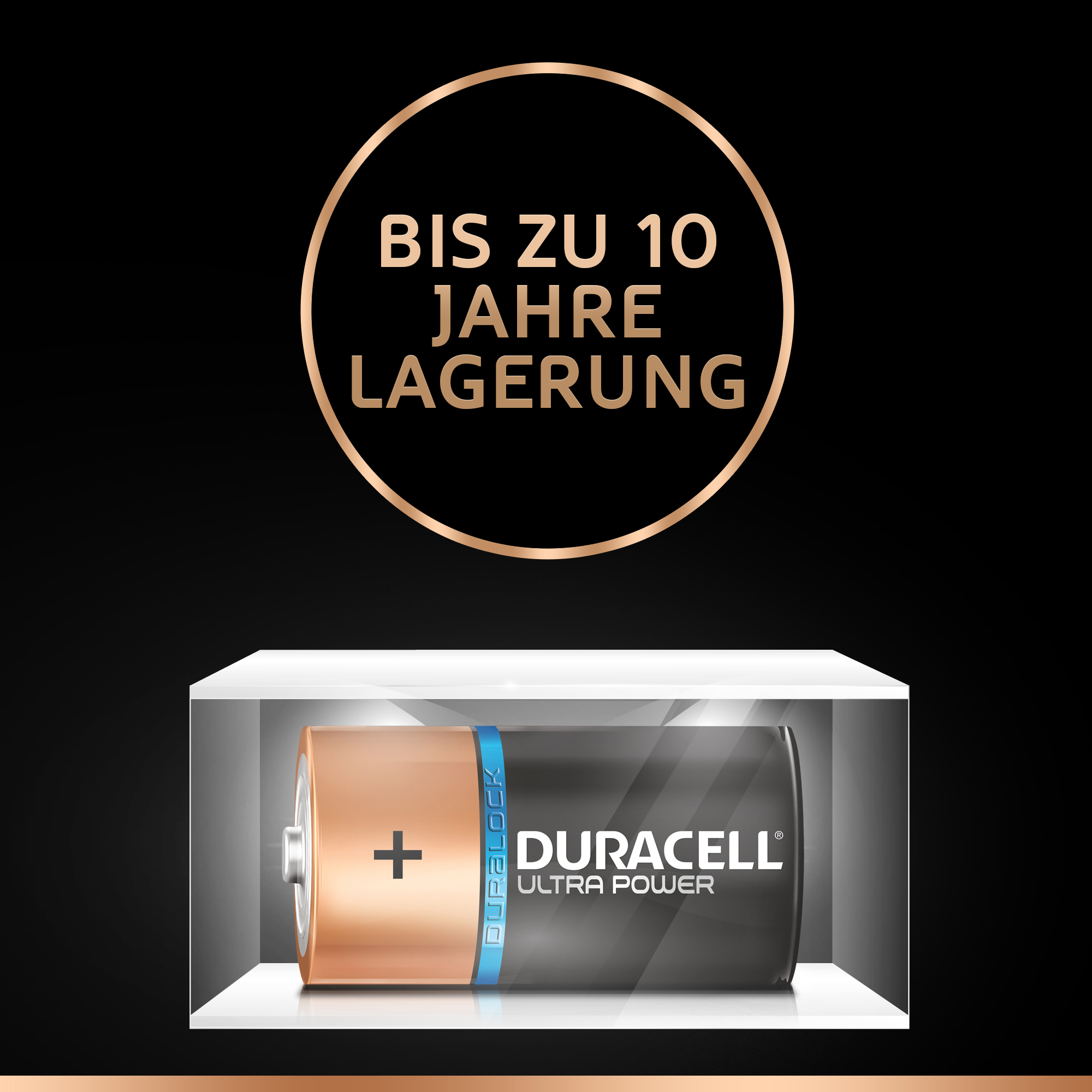 DURACELL Ultra Power  C Batterie, Alkaline, 1.5 Volt 2 Stück