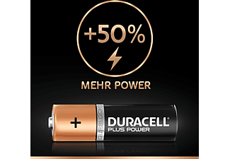 DURACELL Plus Power  AA Batterie, Alkaline, 1.5 Volt 36 Stück