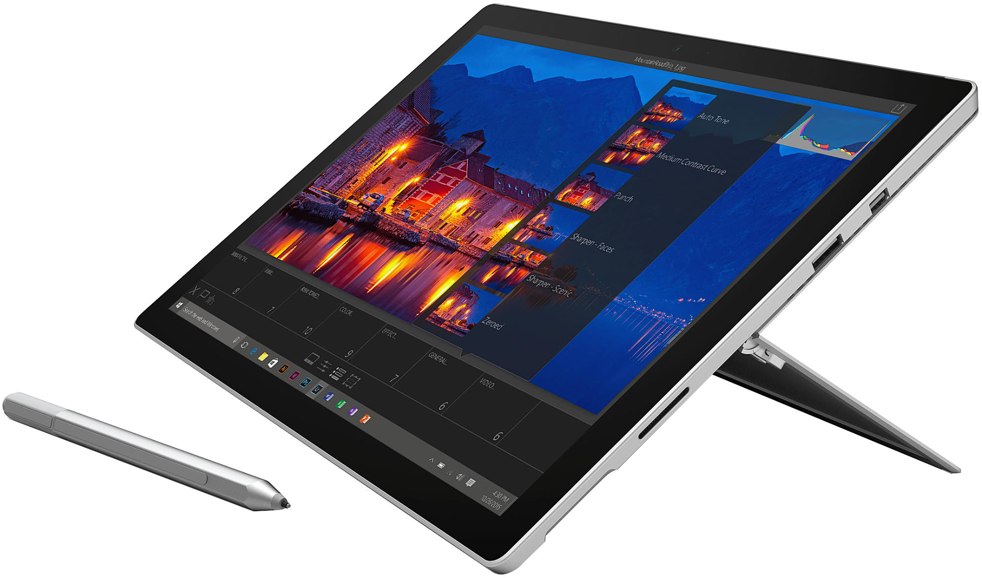 MICROSOFT Surface Pro 4 - inkl. Surface Pro 4 Type Cover - 12,3 Zoll - Intel® Core™ m3 m3-6Y30 - 4 GB - 128 GB - Intel® HD 515 - Windows 10 Pro (64 Bit)