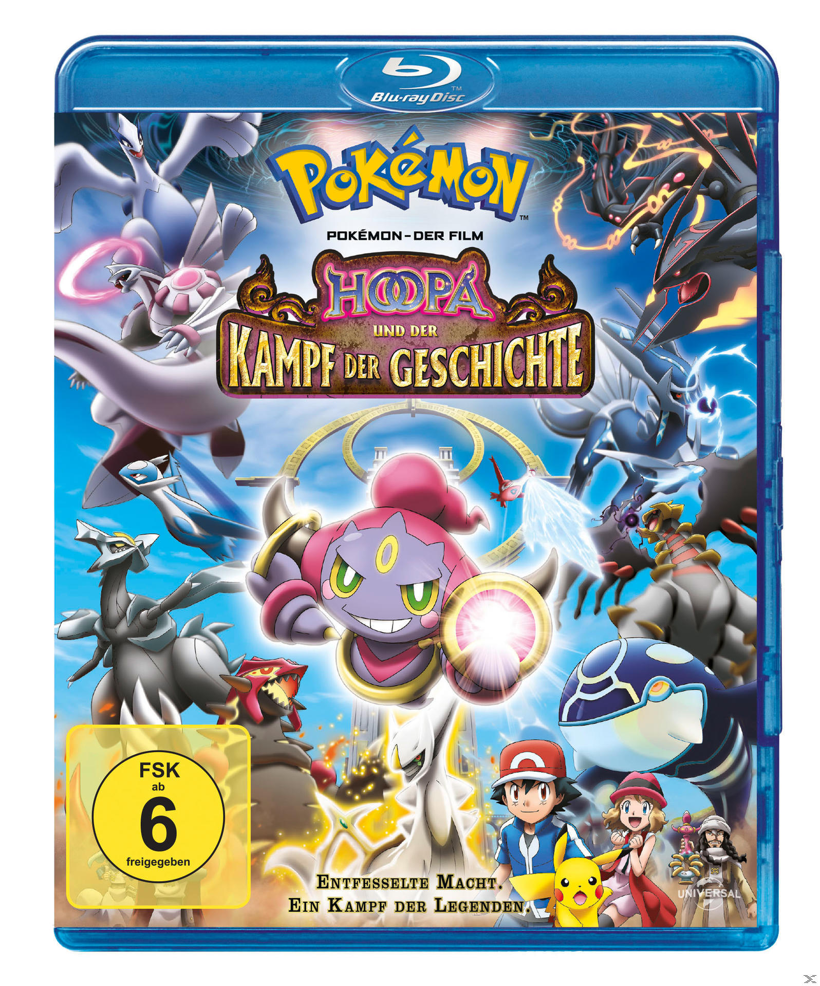 Pokemon der Film - Hoopa und der Kampf der Geschichte Blu-ray