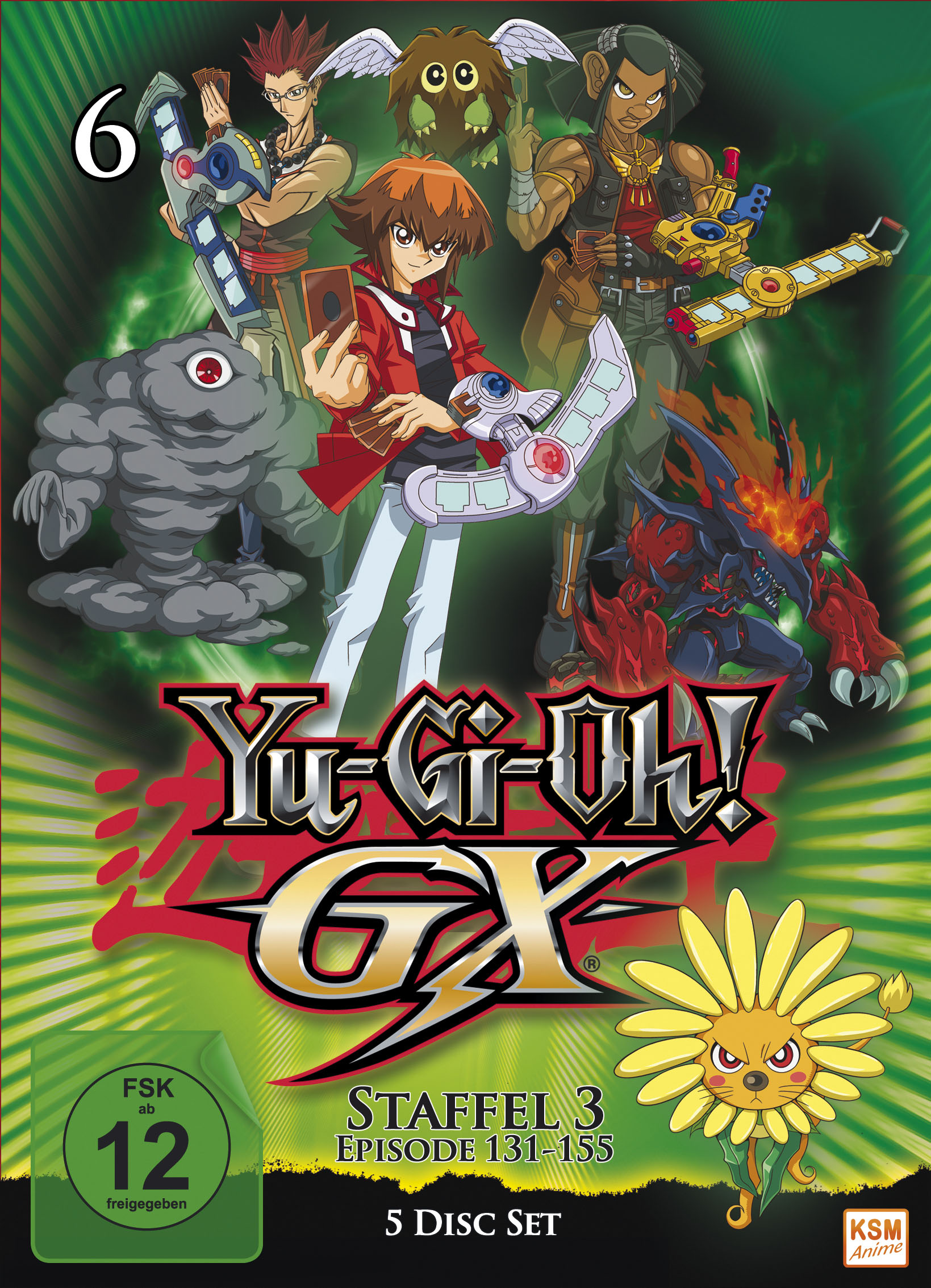 Yu-Gi-Oh! GX - Staffel 3.2 (5 Discs) DVD