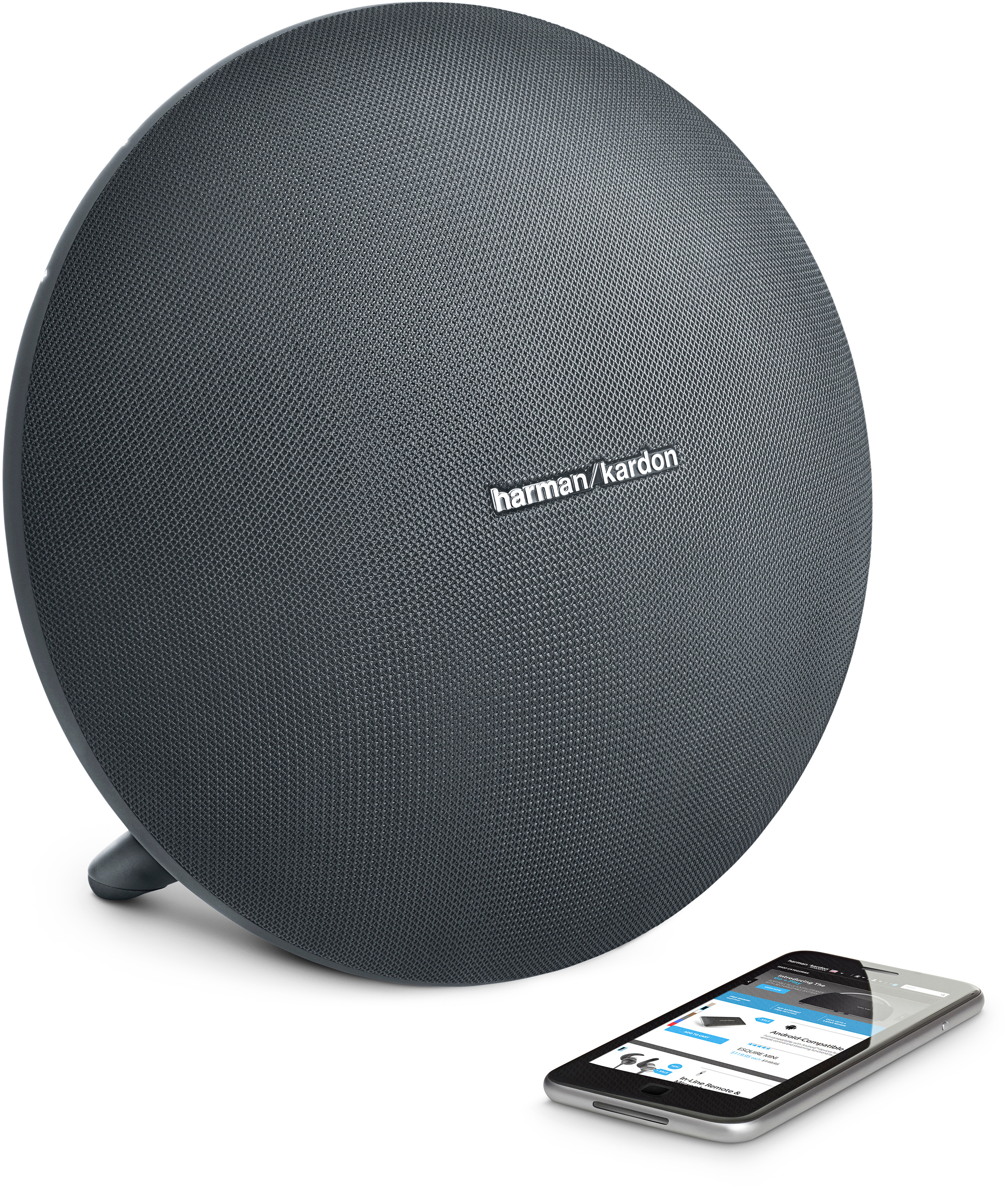 HARMAN KARDON ONYX STUDIO 3 Bluetooth Lautsprecher, Grau