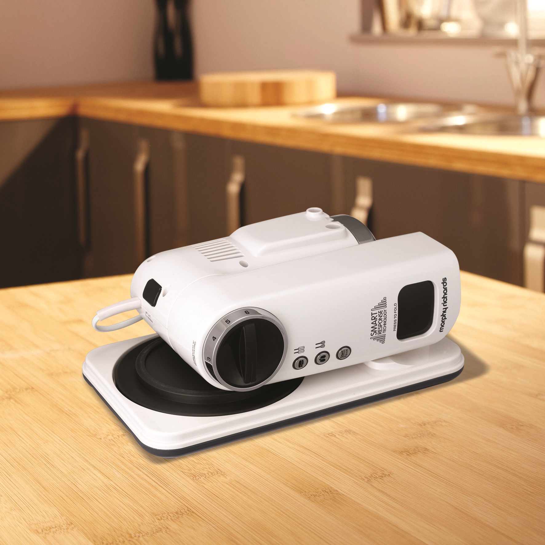 MORPHY RICHARDS 400405 Total Control Küchenmaschine Weiß (300 Watt)