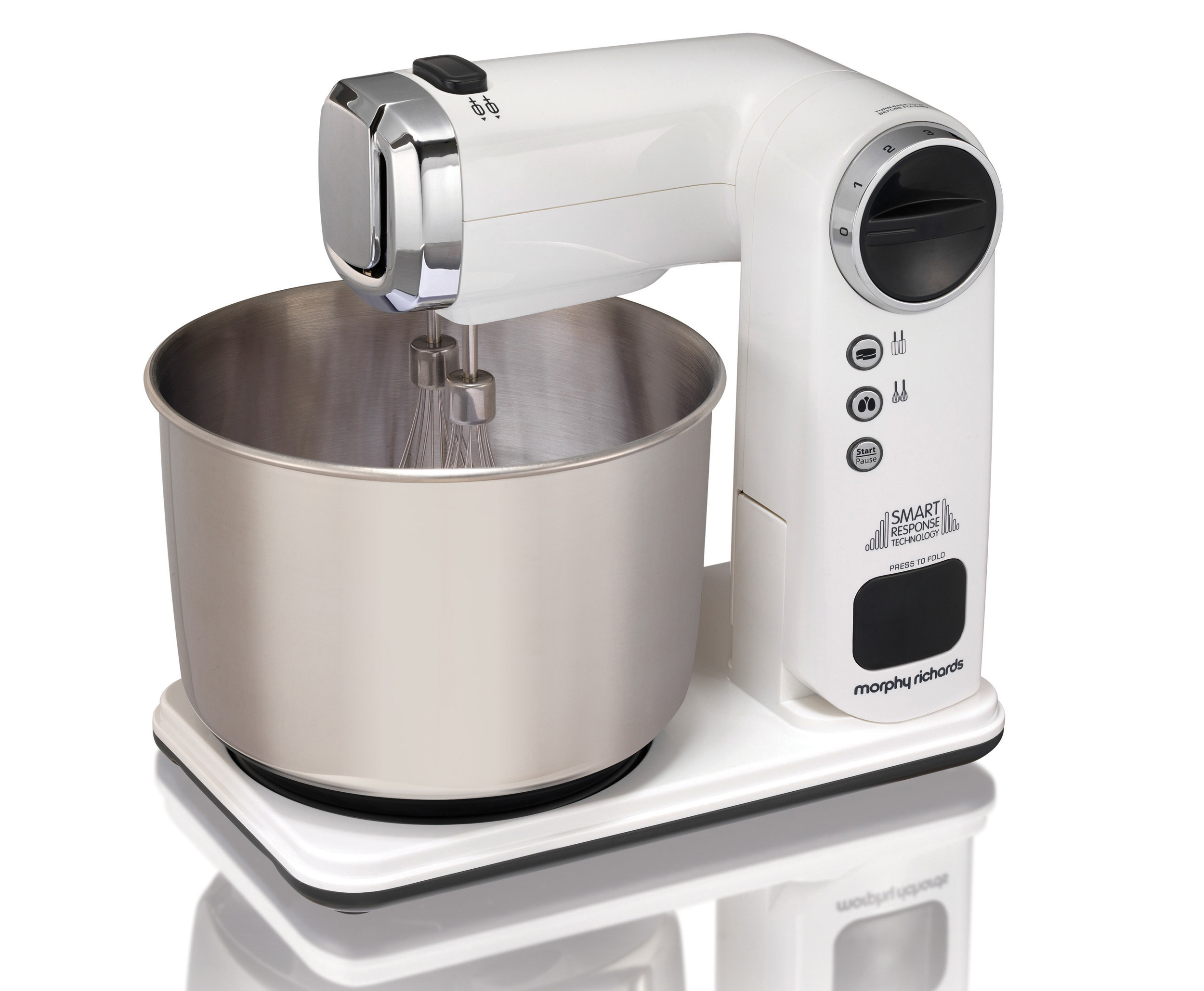 MORPHY RICHARDS 400405 Total Control Küchenmaschine Weiß (300 Watt)