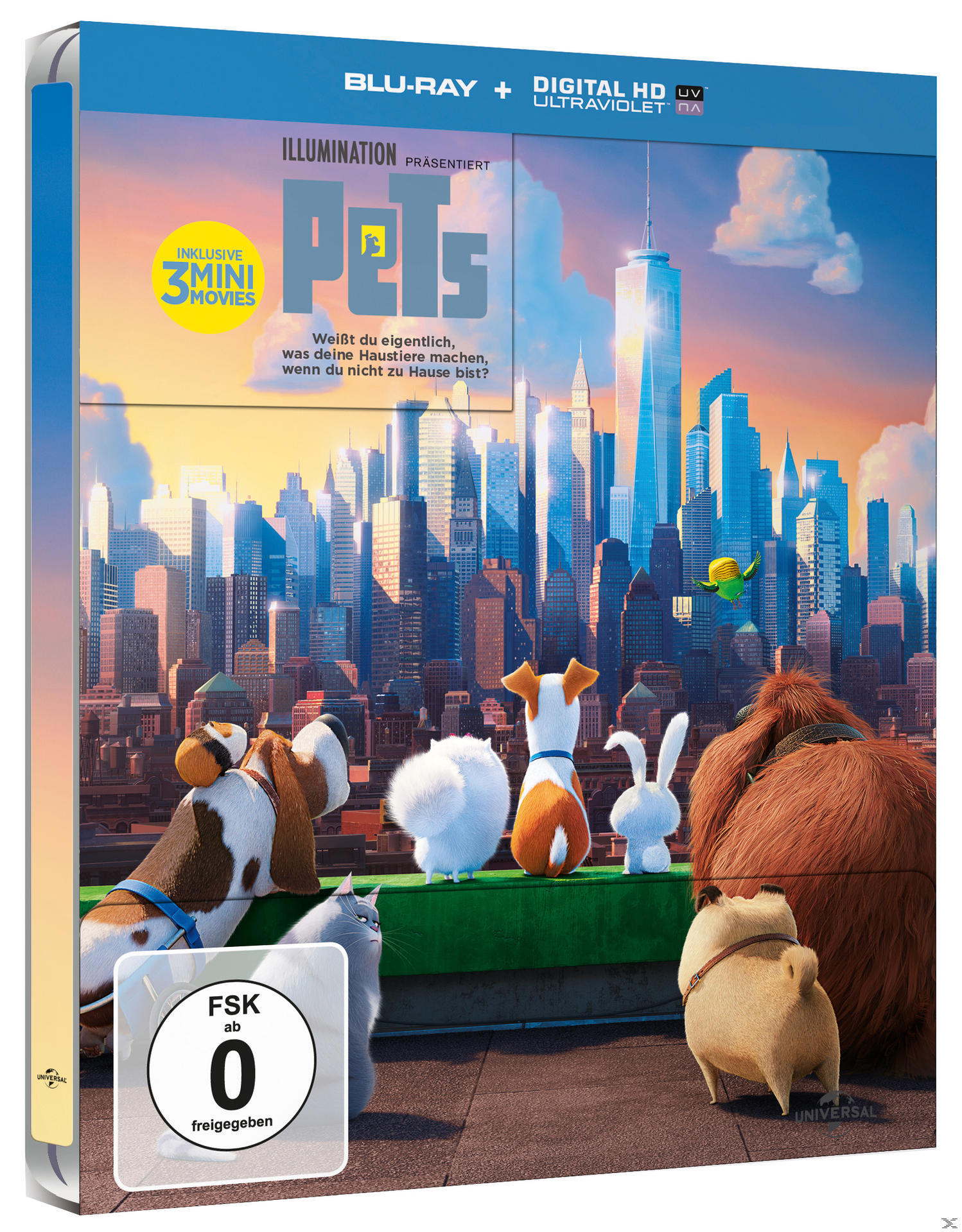 Pets - Limited Edition Steelbook [Blu-ray]