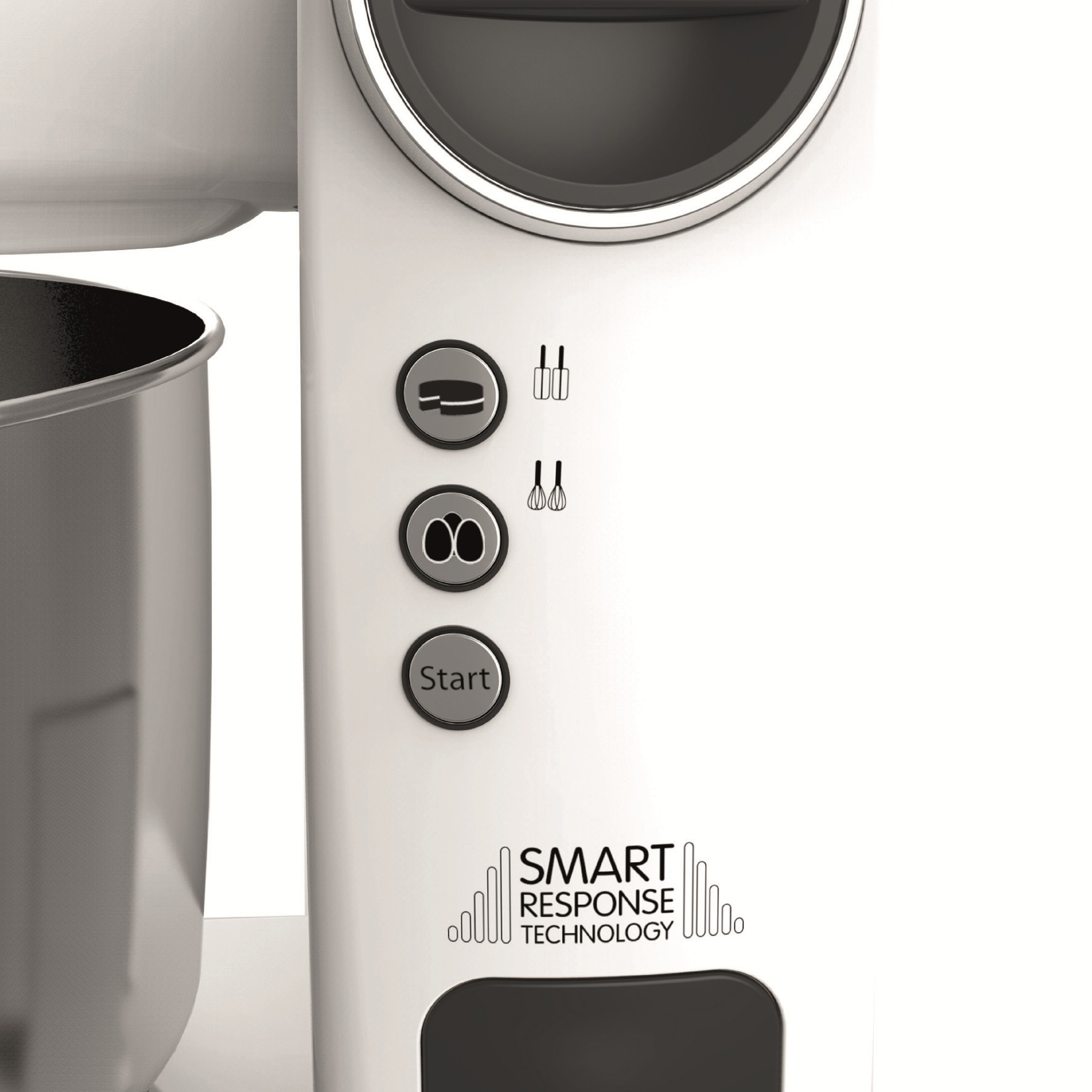 MORPHY RICHARDS 400405 Total Control Küchenmaschine Weiß (300 Watt)