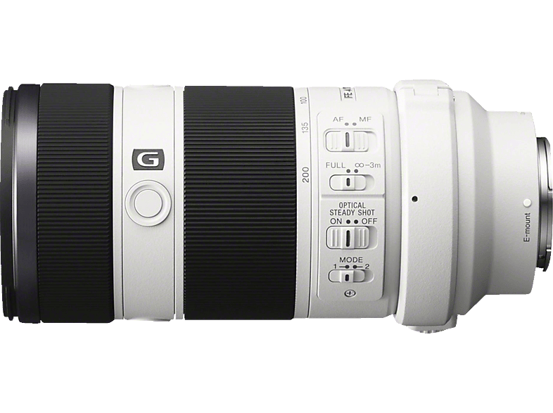 Thumbnail - SONY SEL70200G Vollformat 70 mm - 200 f/4.0 G-Lens, OSS, ED, FRL, DMR, Circulare Blende, IF (Objektiv für Sony E-Mount, ...