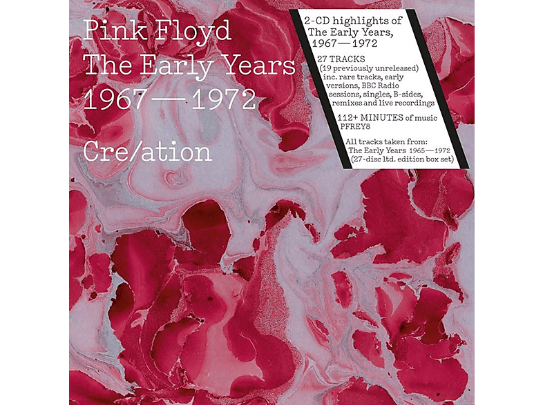 Pink Floyd - The Early Years 1967-1972 Cre/ation CD