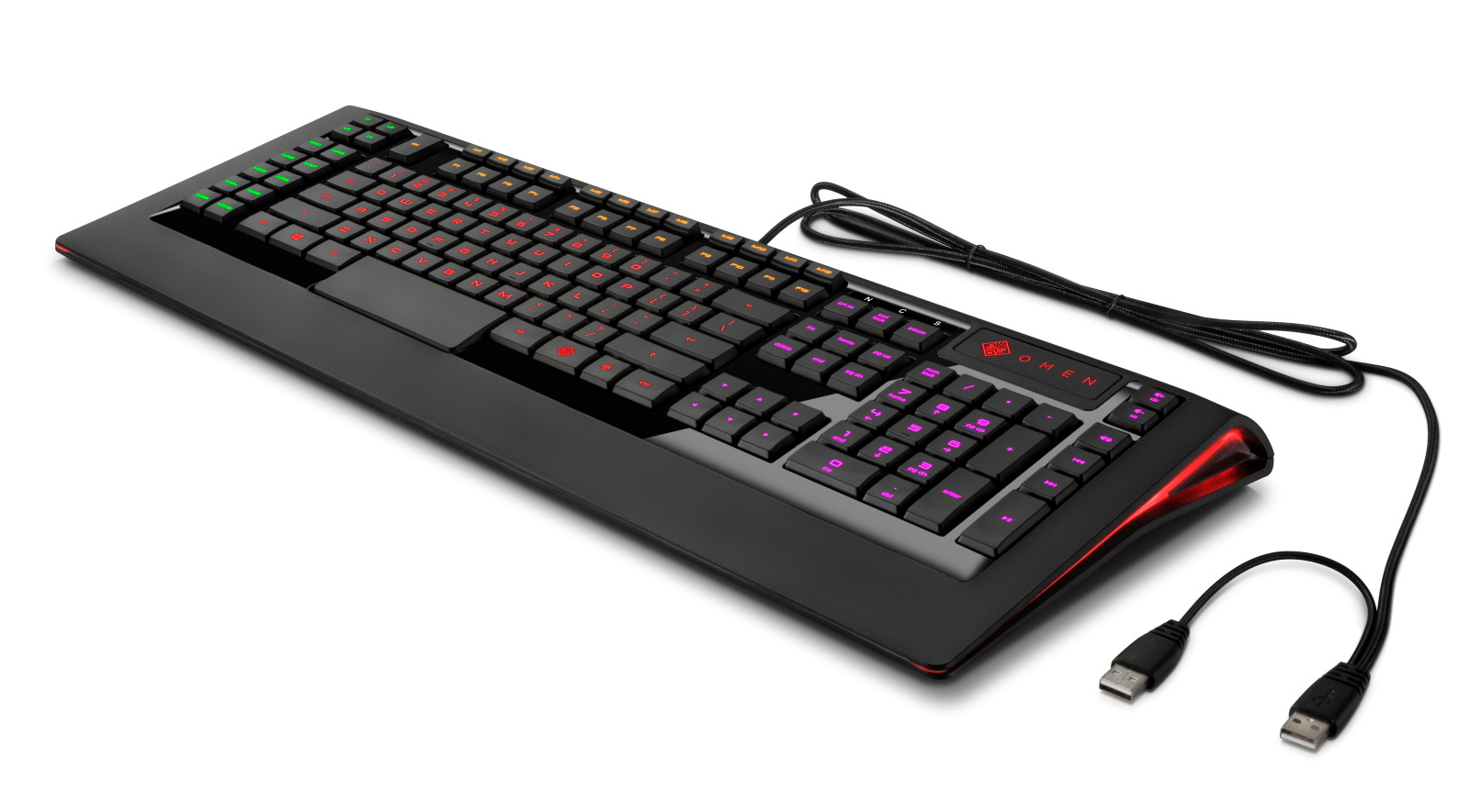 HP Gaming-Tastatur Omen with SteelSeries (X7Z97AA#ABD)