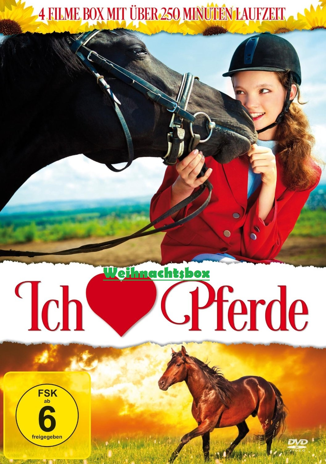 (+Weihnachtsmütze) DVD liebe Pferde Ich