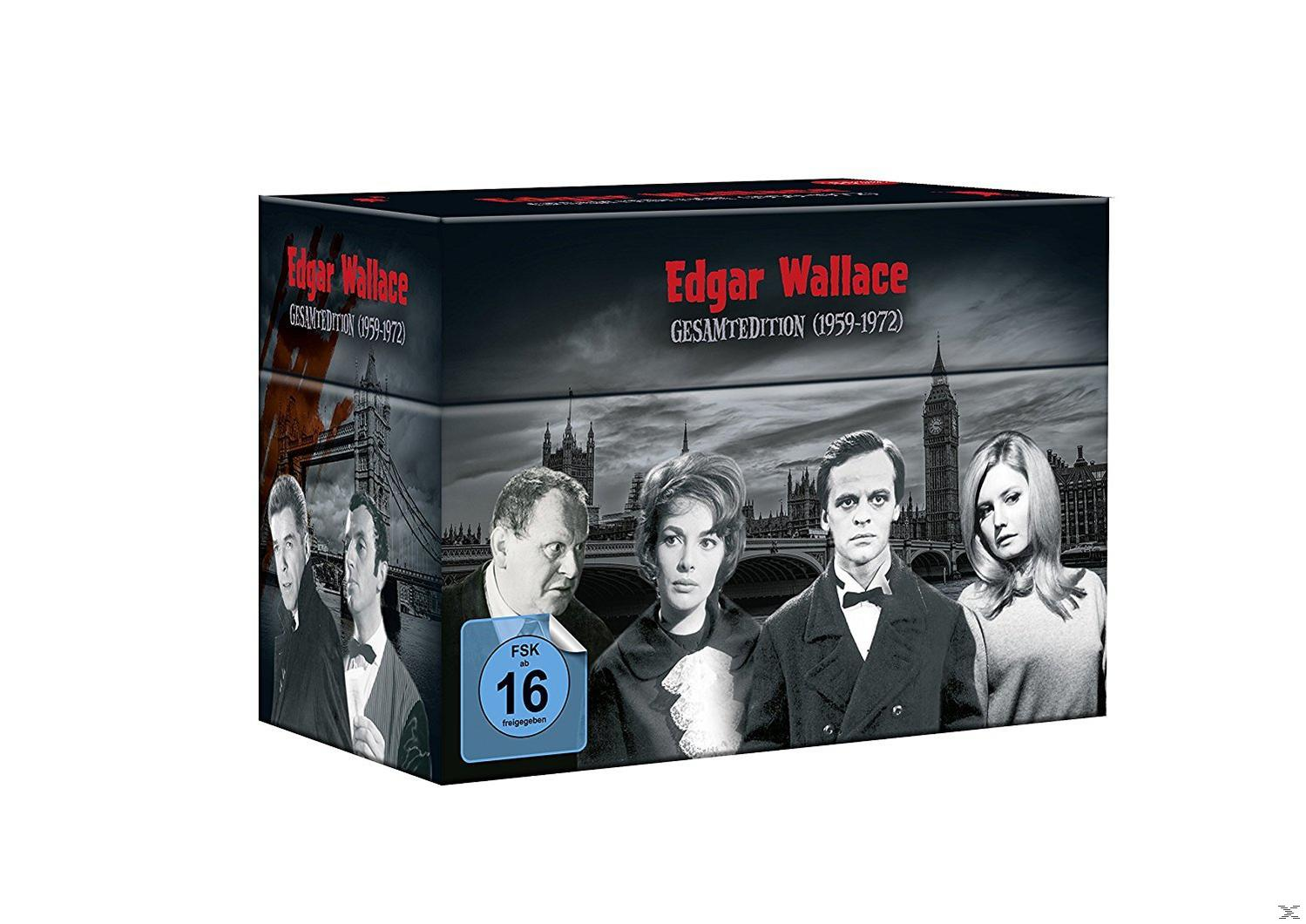 Box-Set mit Bildern von Männern und Frauen in Schwarzweiß, mit Text auf Deutsch.