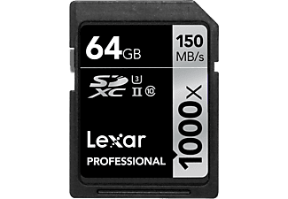 LEXAR 64GB 1000X Profesyonel SDHC UHS 2 Hafıza Kartı