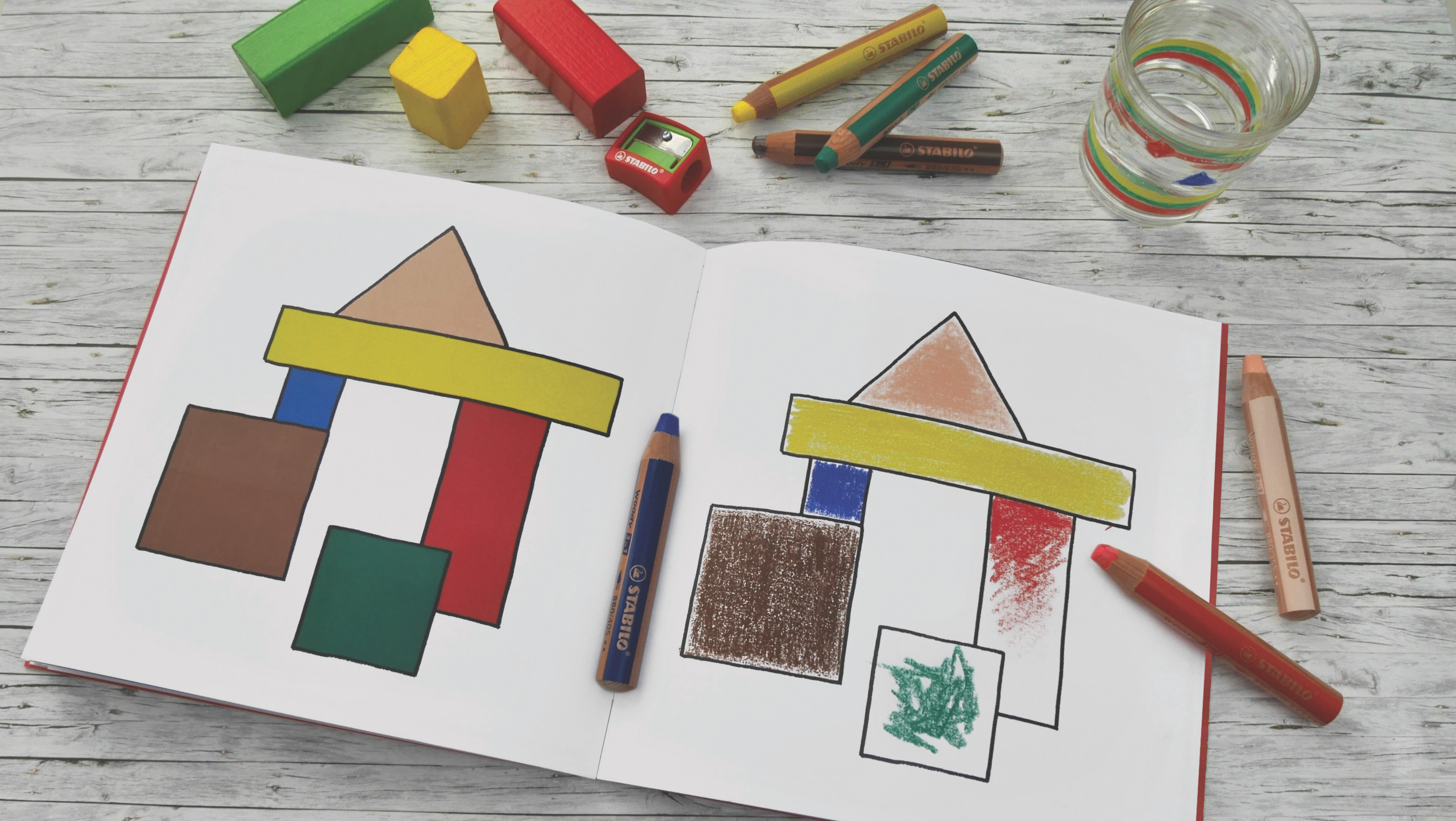 STABILO 87/2520 Kindermalbuch