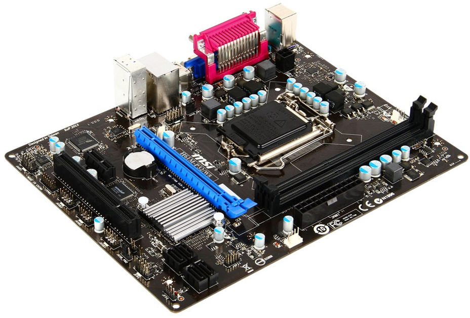 MSI H61M-P32/W8 Intel H61 1600MHz DDR3 LGA1155 microATX Anakart