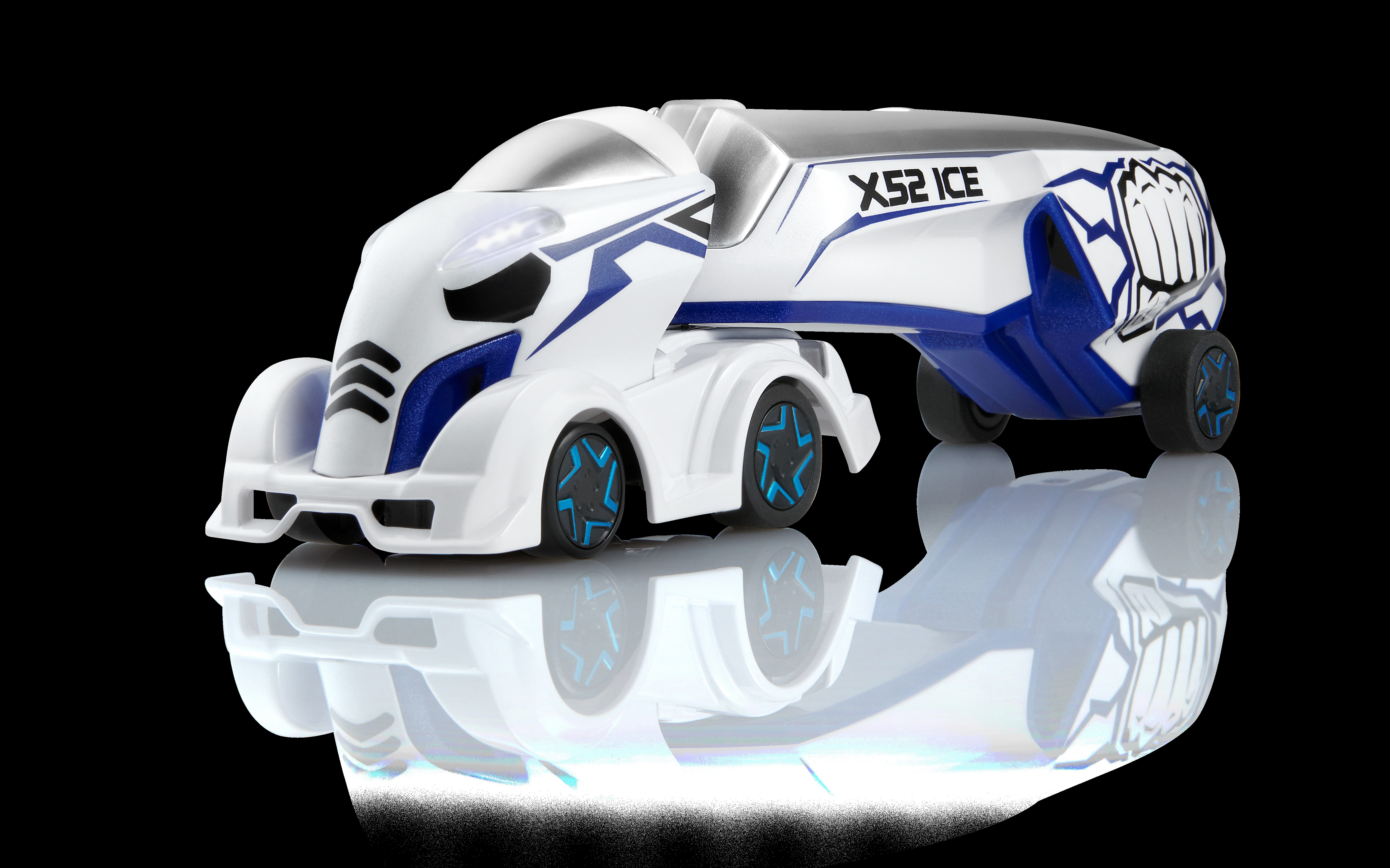 ANKI OVERDRIVE Supertruck X-52 ICE Fahrzeug, Weiß/Blau
