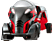 ANKI Overdrive X52 - Autorennbahn Zubehör (Rot, schwarz)