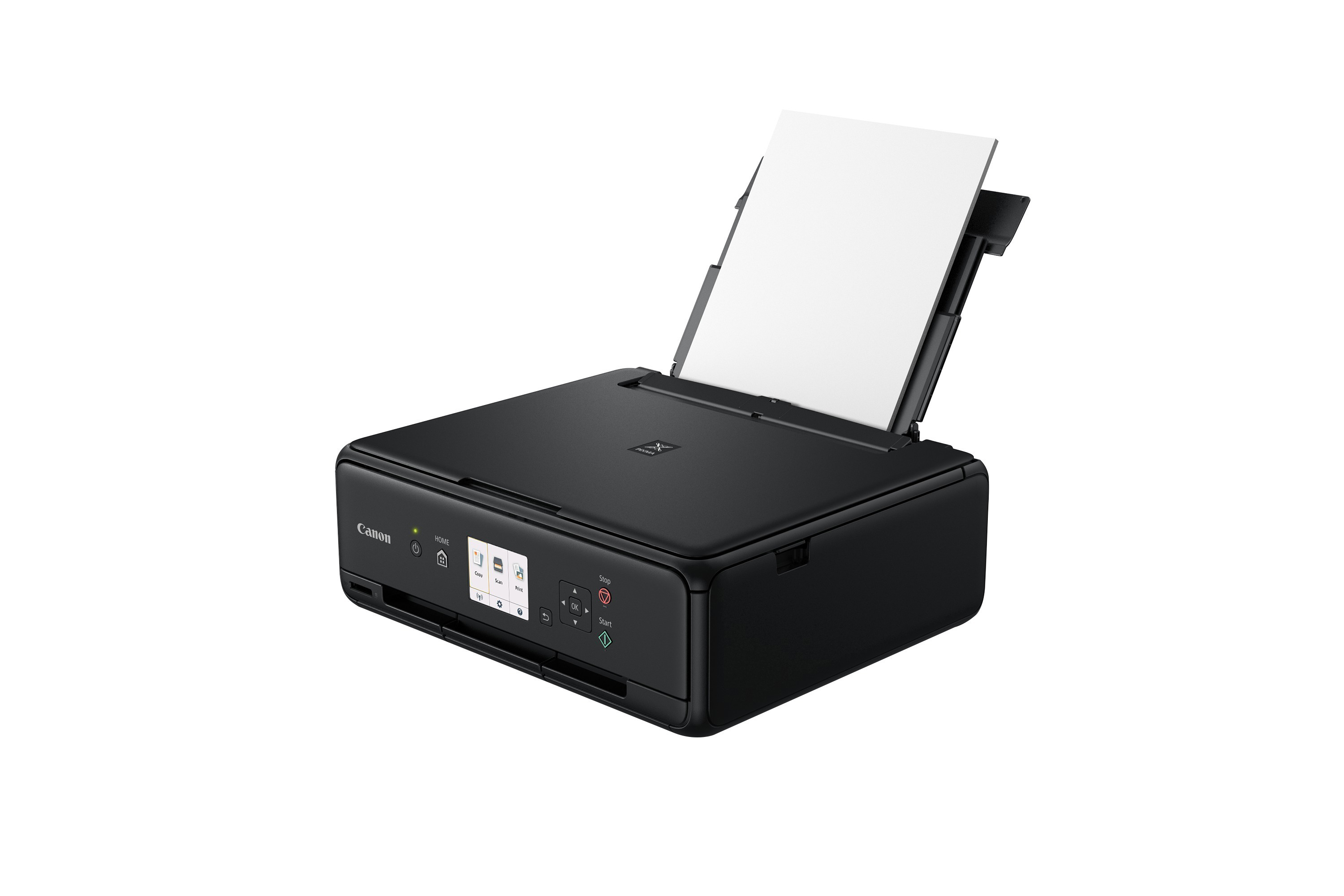 CANON PIXMA TS5055 + 50 Blatt Fotopapier PP-201 Tintenstrahl 3-in-1 Multifunktionsdrucker WLAN