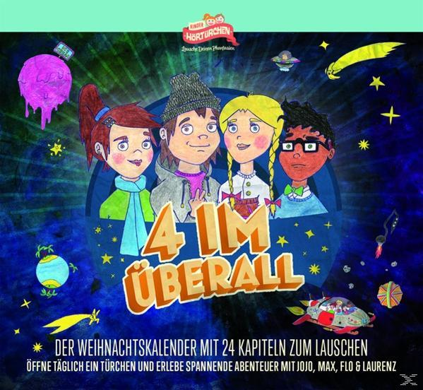 Kinder Hörtürchen - 4 Weihnachtskalender Zum im Überall - Lauschen) (Der (CD)