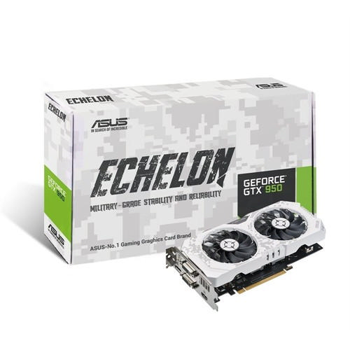 ASUS Geforce GTX 950 Echelon O2GD5 2 DVI HDMI DP 2GB DDR5 Ekran