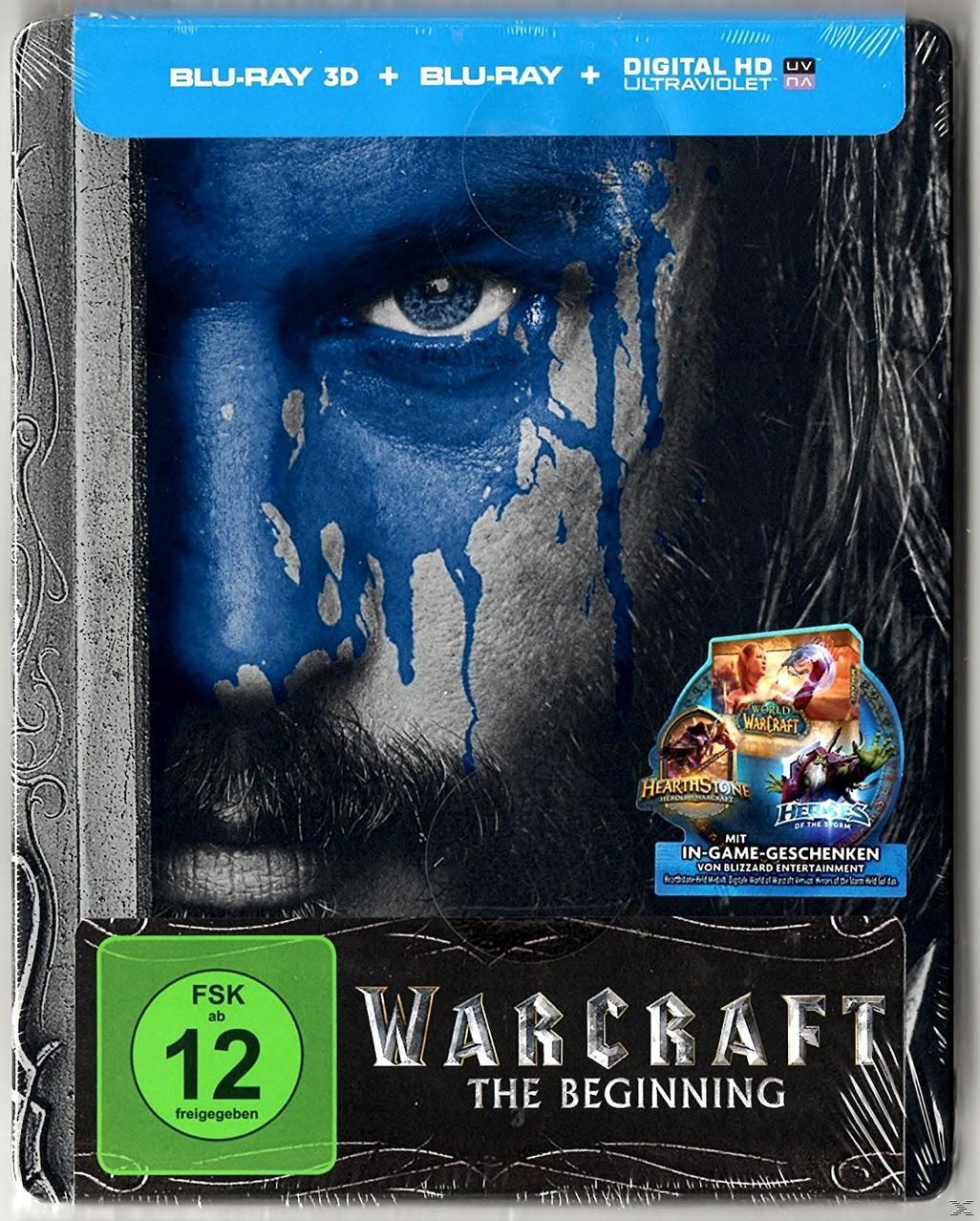 Warcraft - The Beginning (Exklusive Steelbook Edition) 3D Blu-ray (+2D)