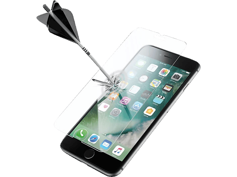 CELLULAR LINE 37785 8 (für Plus, Apple iPhone Plus) Schutzglas 7 iPhone