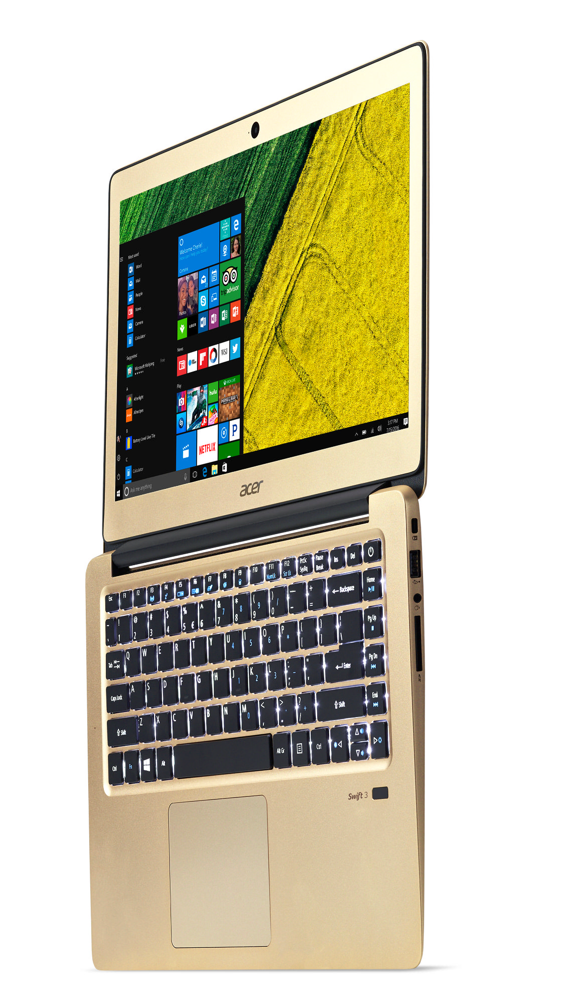 ACER SF314-51-766R 14"  Intel Core i7-6500U 2.50 GHz 8GB 256GB SSD Windows 10 Laptop