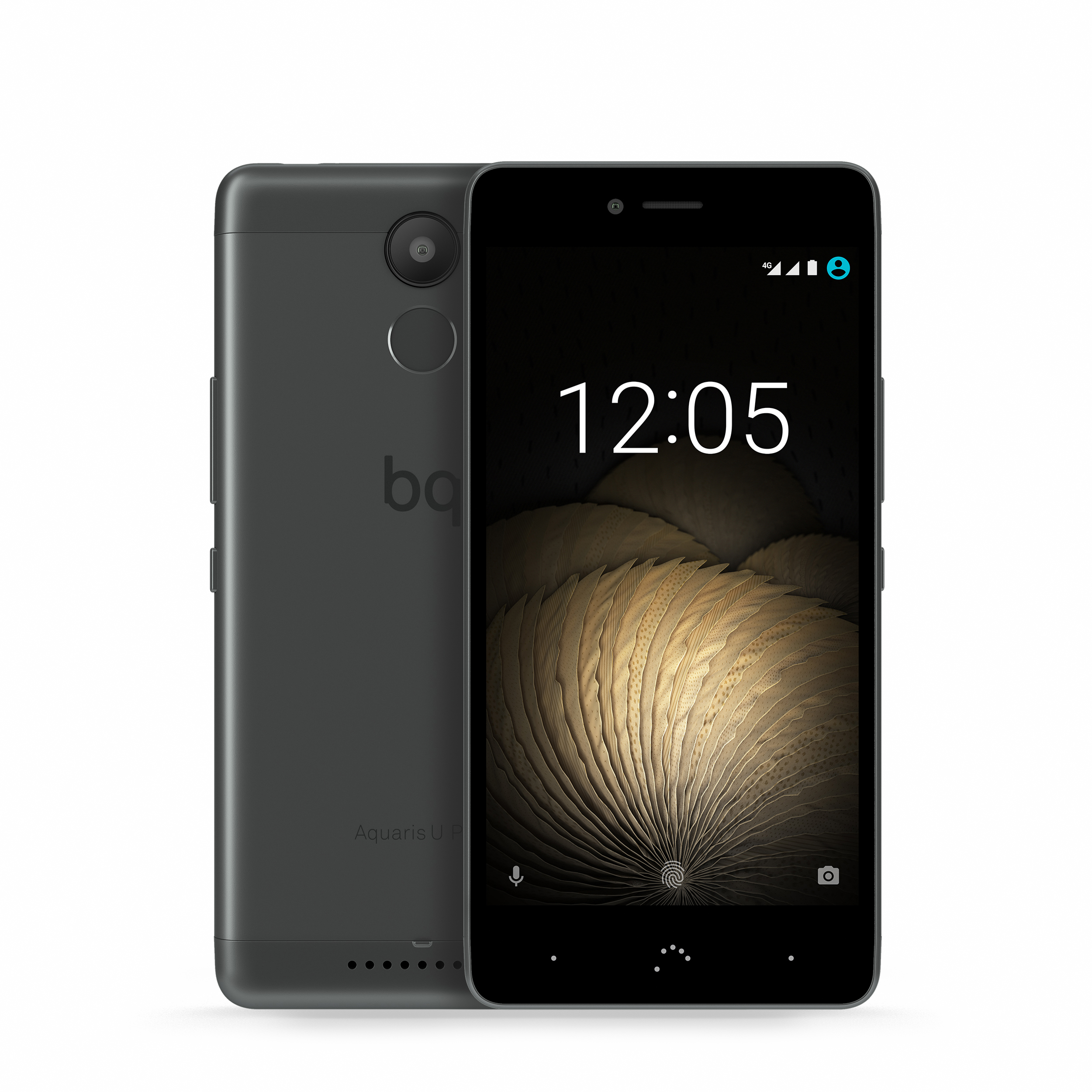 BQ Aquaris U Plus 32 GB Schwarz/Grau Dual SIM