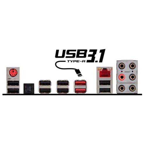 MSI Msı 990Fxa Gamıng Am3+ Ddr3 Glan Sata3 Usb3.1