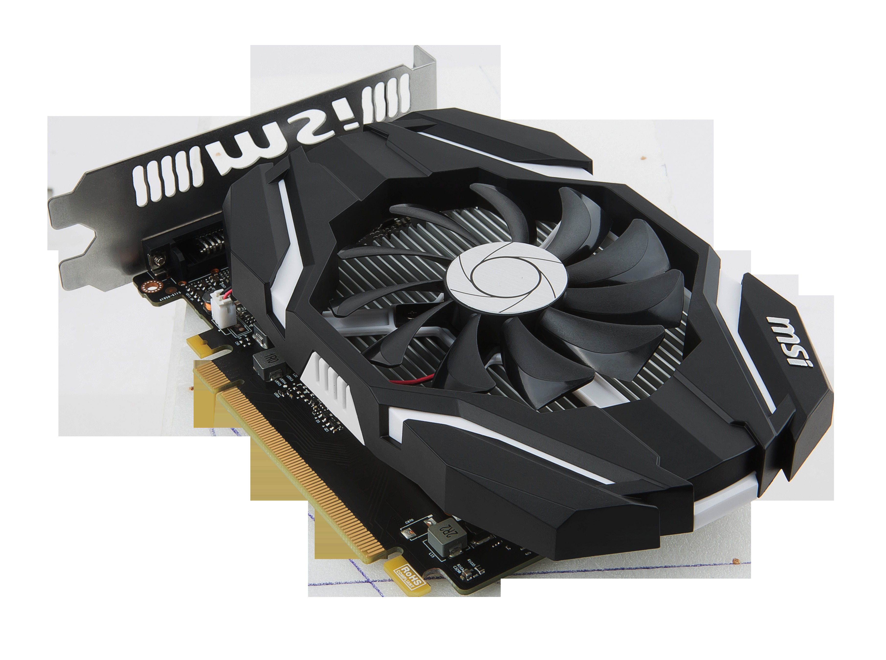 MSI GeForce® GTX 1050 2G OC 2GB (V809-2287R) (NVIDIA, Grafikkarte)