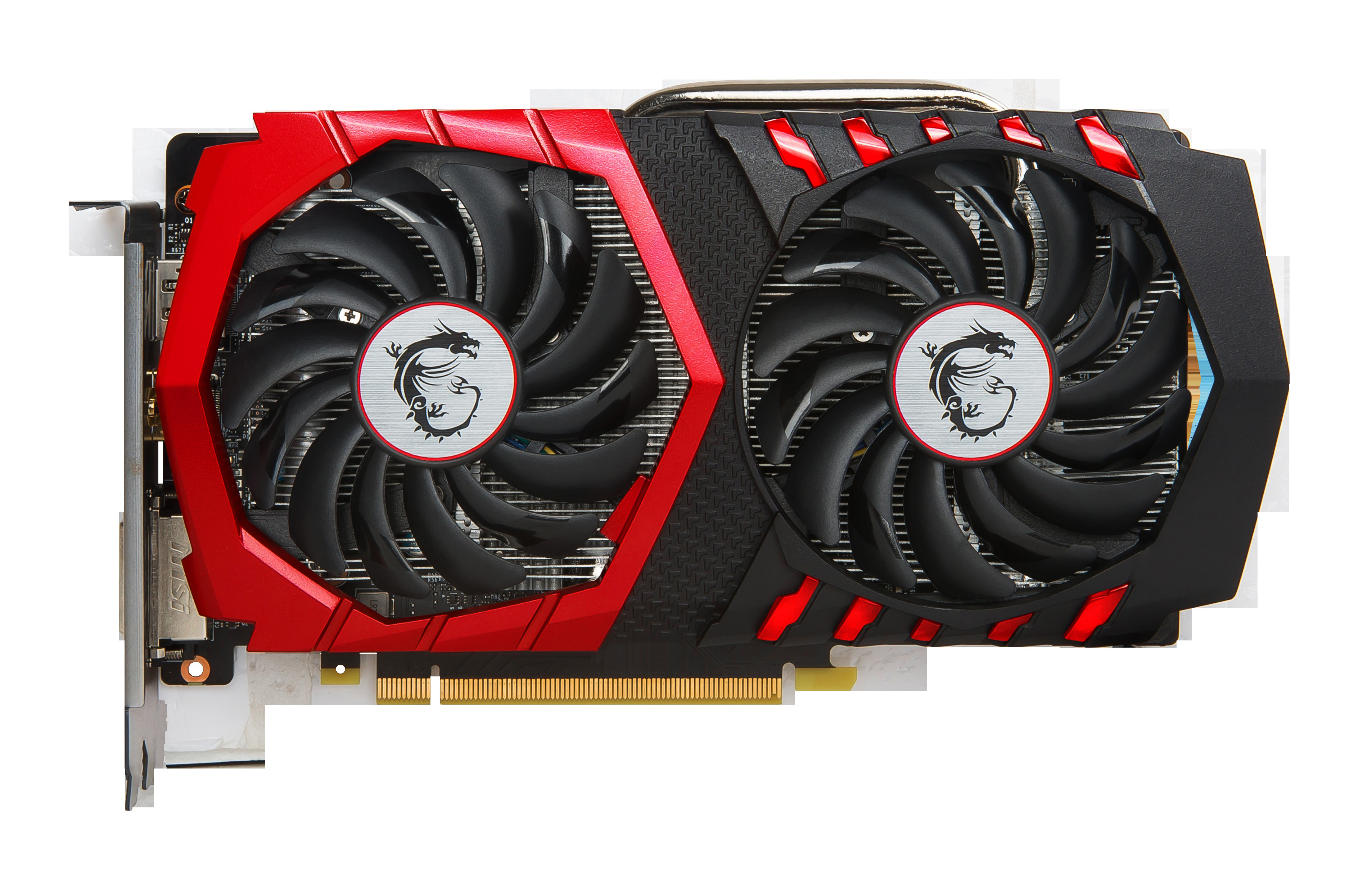 MSI GeForce® GTX 1050 Ti  Gaming X 4GB (V335-001R) (NVIDIA, Grafikkarte)