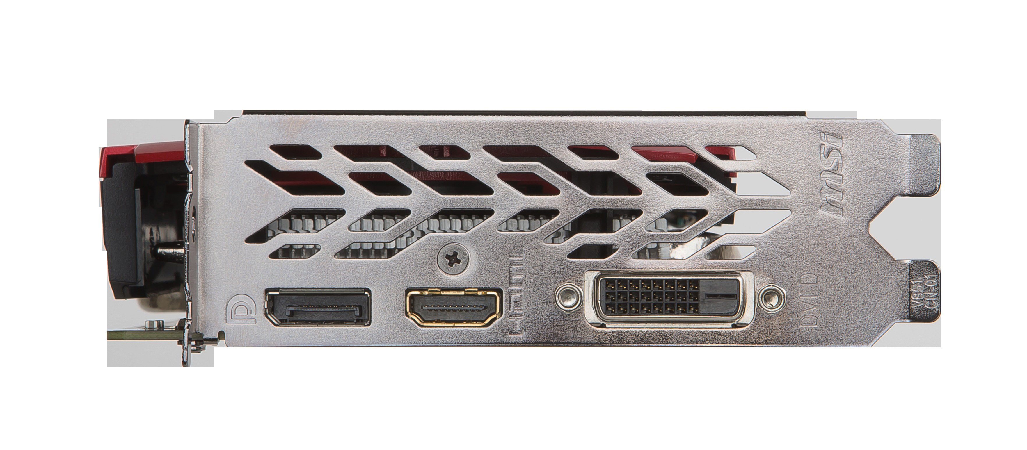 MSI GeForce® GTX 1050 Ti  Gaming X 4GB (V335-001R) (NVIDIA, Grafikkarte)