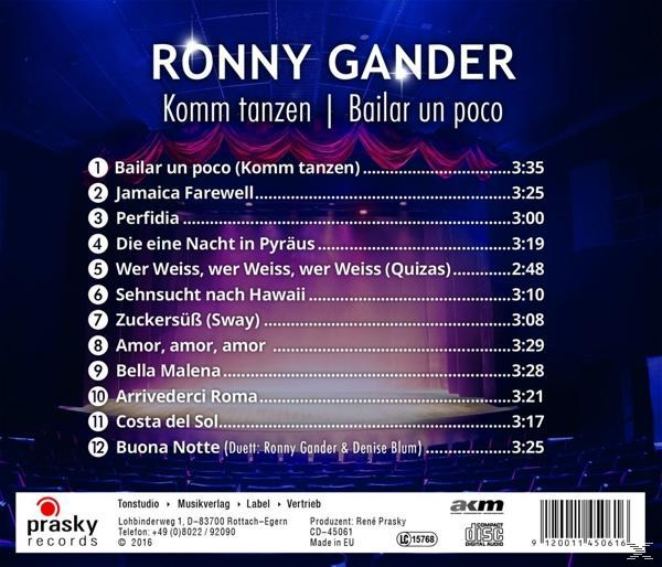 Ronny Gander - - zum Tanzen (CD) Komm