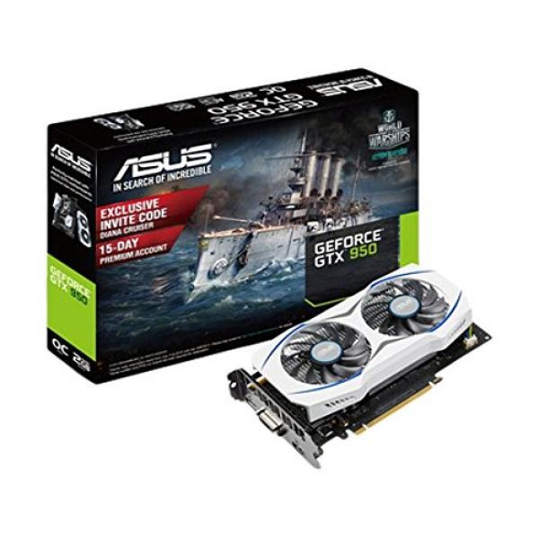 ASUS Gtx950-Oc-2Gd5 128 Bit 2Gb Drr5 Dp Dvı Hdmı Ekran Kartı