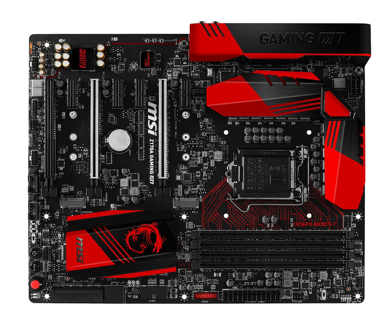 MSI Msı Z170A Gamıng M7 Ddr4 Dvı 2X Hdmı Dp Glan (Killer) Sata Express M2 Sata3 Usb3.1