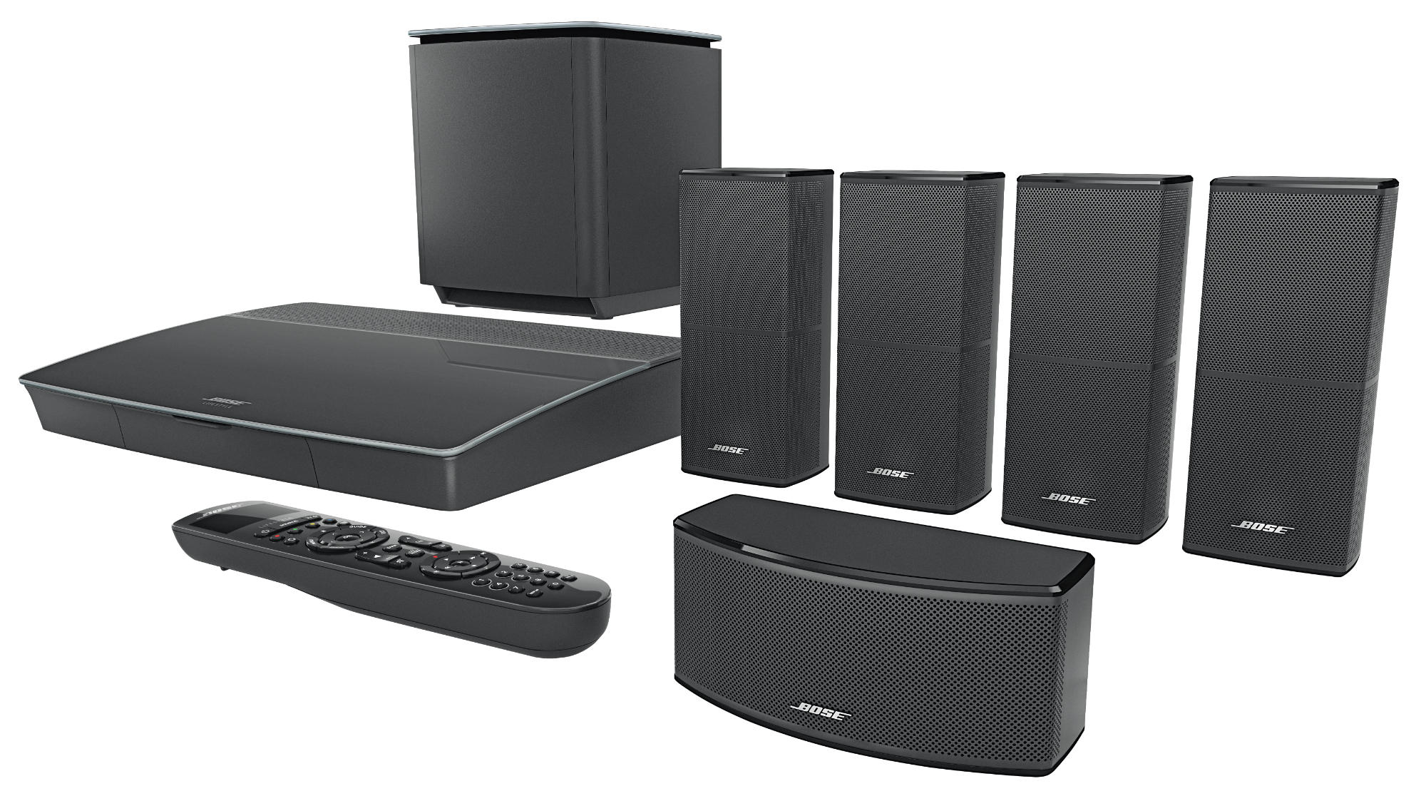 BOSE Lifestyle 600 5.1 Heimkino-System, Bluetooth, Ja, Schwarz)