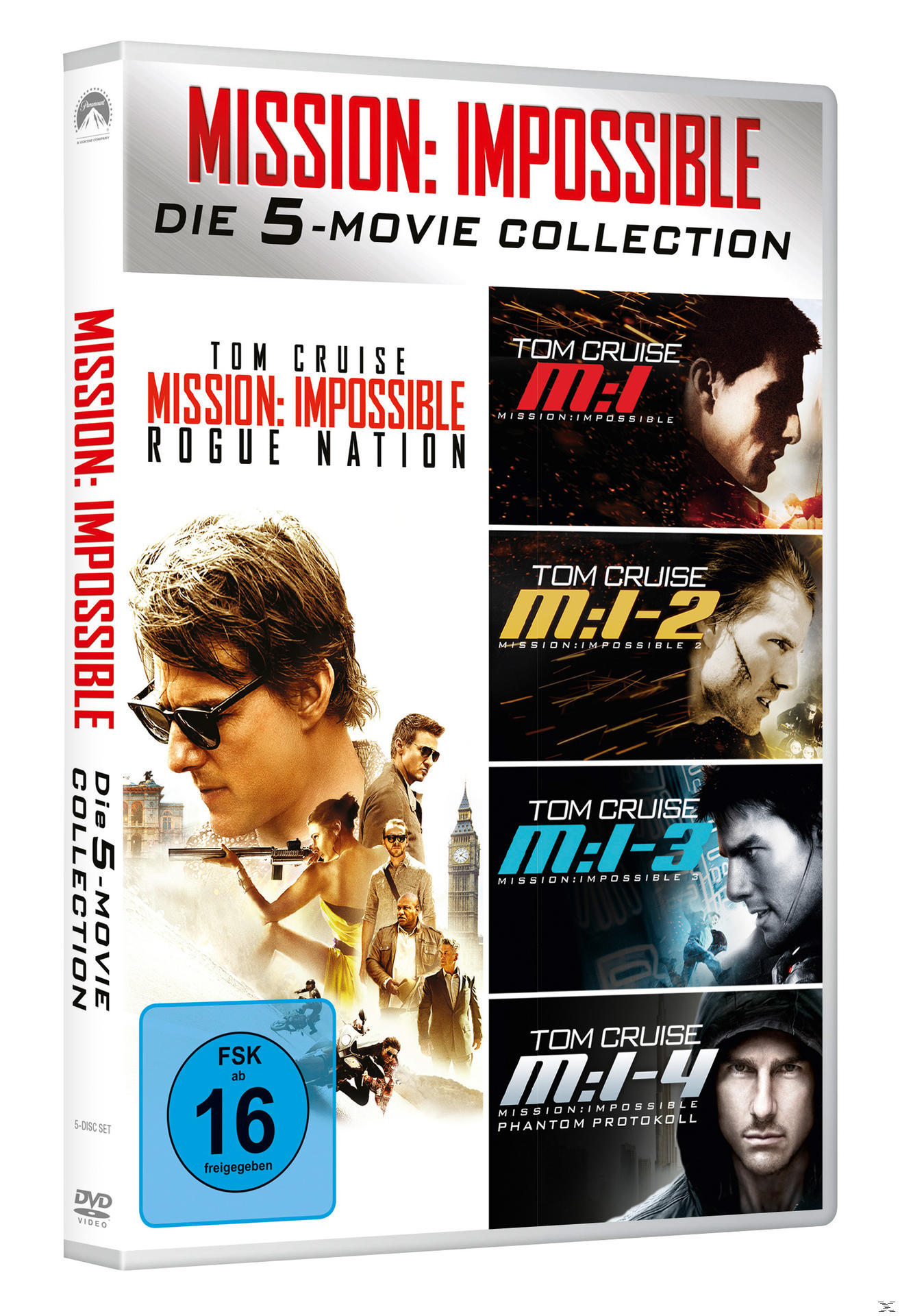 Mission Impossible 1-5 Box [DVD] | MediaMarkt