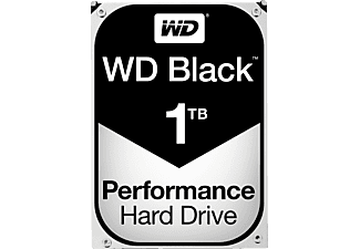 WESTERN DIGITAL HDD DESKTOP BLACK 1TB - Festplatte (HDD, 1 TB, Schwarz)