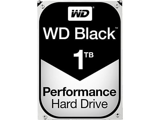WESTERN DIGITAL Black (Desktop), 1To - Disque dur (HDD, 1 TB, Noir)