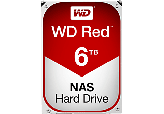 WESTERN DIGITAL Red, 6To - Disque dur (HDD, 6 TB, Rouge)