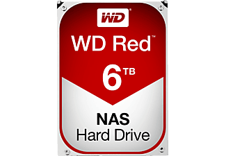 WESTERN DIGITAL Western Digital Red, 6TB - Disco rigido (HDD, 6 TB, Rosso)