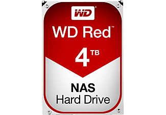 WESTERN DIGITAL WD40EFRX 4TB RED - Festplatte (HDD, 4 TB, Rot)