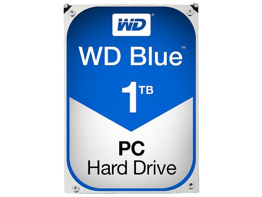 WESTERN DIGITAL Blue (Desktop), 1To - Disque dur (HDD, 1 TB, Bleu)