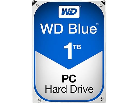 WESTERN DIGITAL Blue (Desktop), 1TB - Disco rigido (HDD, 1 TB, Blu)