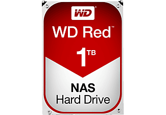 WESTERN DIGITAL RED 1TB 46MB/C 5400 - Festplatte (HDD, 1 TB, Rot)