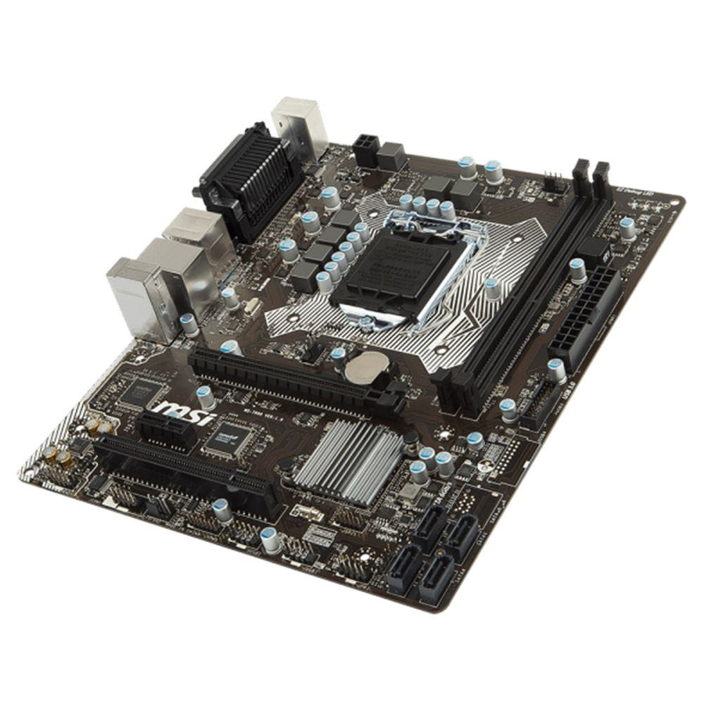 MSI Msı H110M Pro-Vhl Soket 1151 Ddr4 2133 Vga Hdmı Usb 3.1 Com+Lpt Pcı Matx