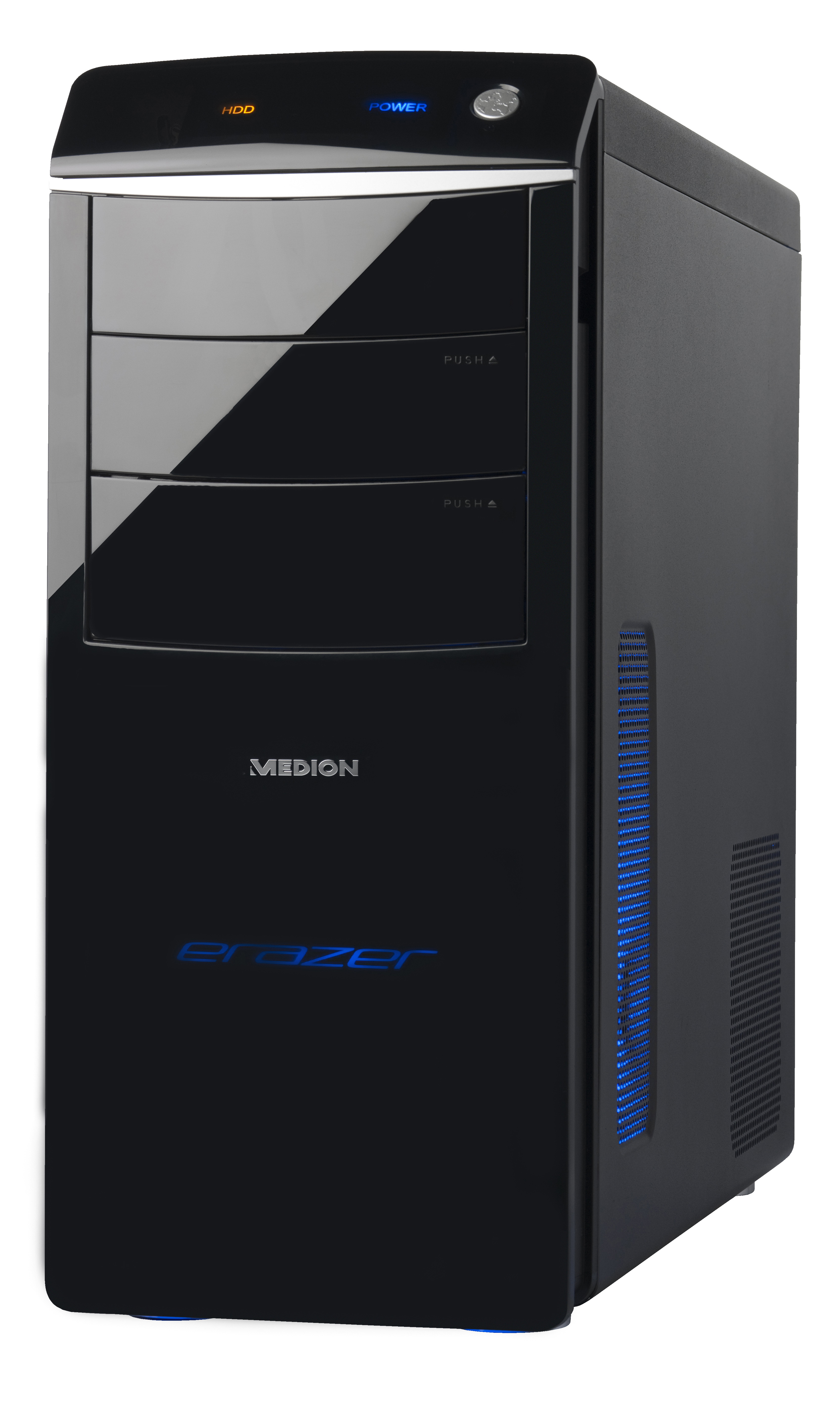 MEDION ERAZER® X5384 I - Intel® Core™ i7 i7-6700K - 16 GB - 256 GB - AMD Radeon™ RX 480 - Windows 10 Home (64 Bit)