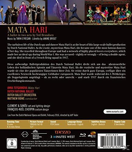 Anna/dutch Natinal Ballet Tsygankova - Mata Hari - Ballett  - (Blu-ray)