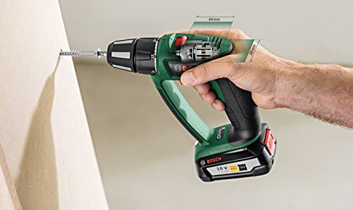 BOSCH PSR 18 LI-2 Ergonomic lítium-ion akkus fúrócsavarozó, 2,5Ah,2 akkuval, kofferben